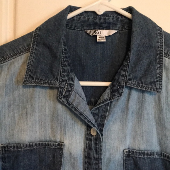 Volcom two-toned denim shirt - Picture 2 of 3